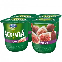 4X125G Yaourt Activia Bifidus Figue