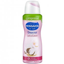 100Ml Deodorant Compact Coton Monsavon