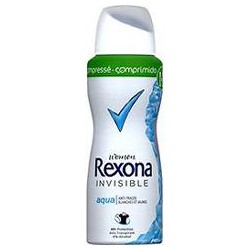 100Ml Deodorant Compact Invisible Aqua Rexona