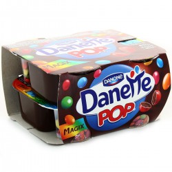 Danette Creme Dessert Danette Pop Chocolat Magix 4X120G