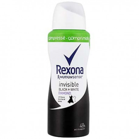 100Ml Deodorant Invisible Black&White Rexona