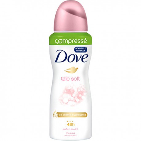 100Ml Deodorant Compact Talc Soft Dove