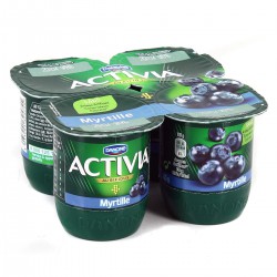 4X125G Activia Bif Myrtilles