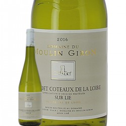 Sur Lie-Domaine Du Moulin Giron Muscadet-Coteaux-De-La-Loire Blanc 2016