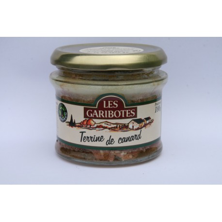 Terrine Canard 180G Les Garibotes