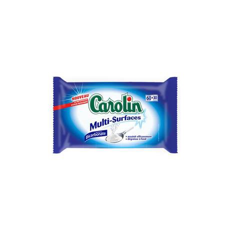 30 Lingettes Ms Bicarb Carolin