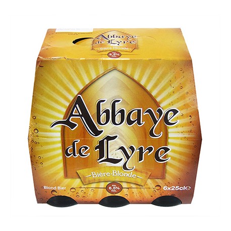 Biere Abbaye Lyre 6X25Cl 6.5%