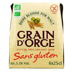 6X25Cl Grain D Orge Bio 5,5%