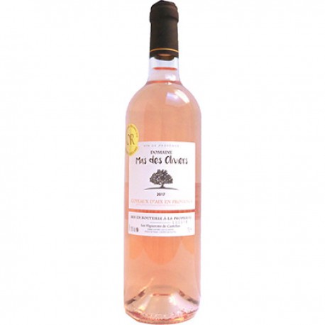 Mas Des Oliviers 2017 La Bouteille 75Cl Coteaux D Aix