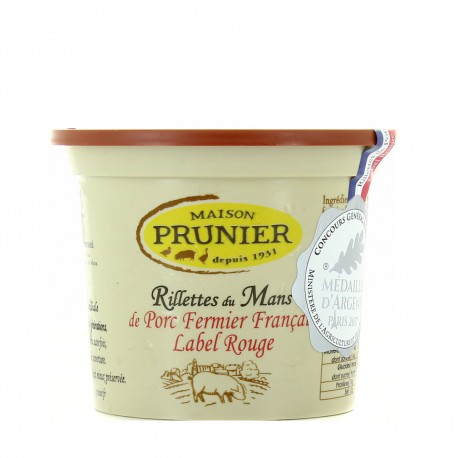 Rillettes Du Mans De Porc Fermier Pot 220Grs