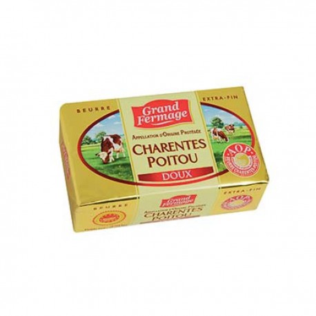 250G Beurre Doux Aoc Or Grand Fermage