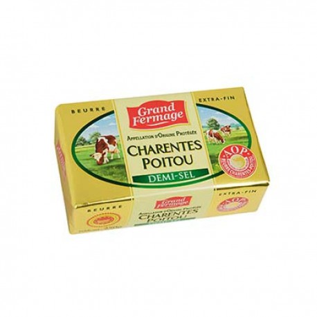 Gd Fermage Beurre 1/2S Pq 250G