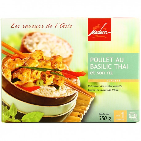 300G Poulet Basilic Thai