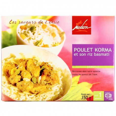300G Poulet Korma Madern
