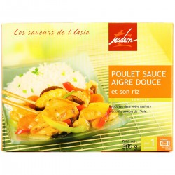 300G Poulet Aigr Dx+Riz Madern