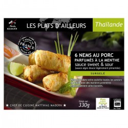 330G 6 Nems Au Porc Menthe