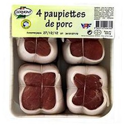 4X125G Paupiettes De Porc Neut