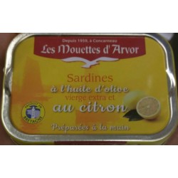 Sardine Citron Huile Olive115G