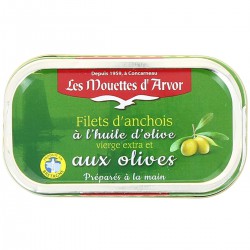 Filet Anchois Olive H.Oliv.69G