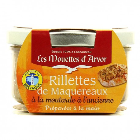 Rillettes Maquereaux Mout.125G