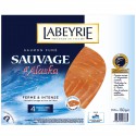 130G 4 Tranches Saumon Fume Sauvage Labeyrie