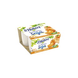 4X100G Plaisir Soja Abricot