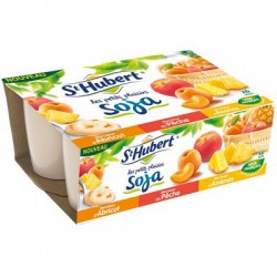 Saint Hub.Soja Frts Jaunes 6X100G