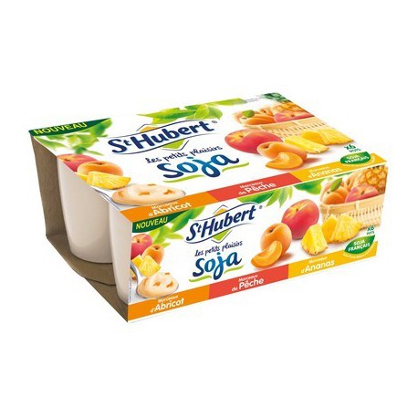 Saint Hub.Soja Frts Jaunes 6X100G