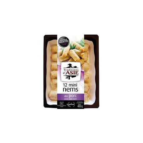 Agis Mini Nem Porc+Sauce Nuoc Mam 400G