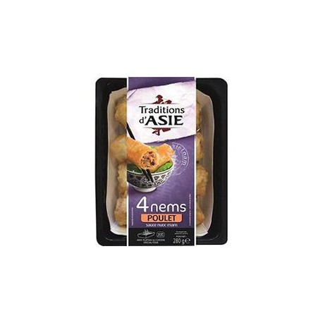 Tradition D`Asie Nem Poulet X4 280G