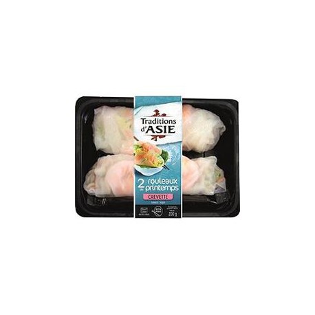 200G Rouleaux Printemps Crevettes Tradition D Asie