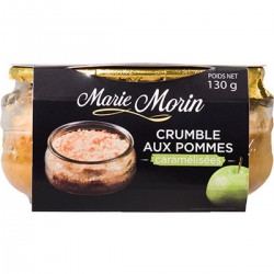 130G Crumble Aux Pommes Caramelisees Marie Morin