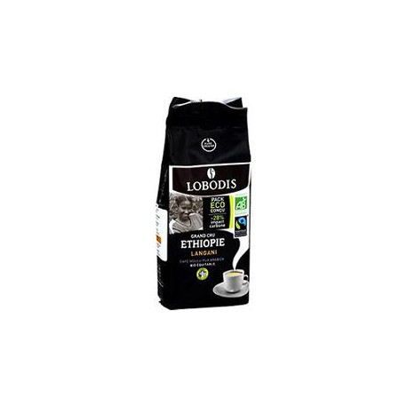 260G Cafe Moulu Ethiopie Langani Bio Lobodis