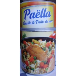 3/2 Paella Volaille/Fruit De Mer