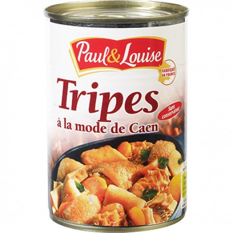 Paul Et Louise Tripes À La Mode De Caen Paul Et Louise 400G