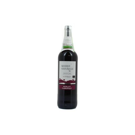 V.Pays Merlot.Cabern.75Cl Bio Res.Naturelle 2016