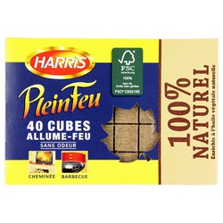 Harris 40 Cubes 100% Naturel