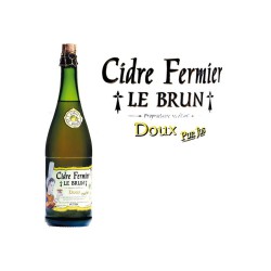 Bouteille 75Cl Cidre Fermier Le Brun