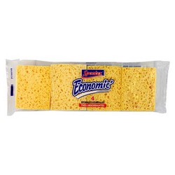 4 Eponges Economiques Spontex
