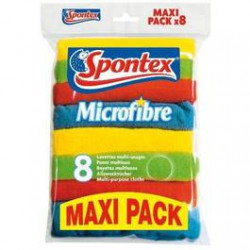 Spontex Microfibre Maxi Packx8