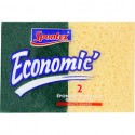 2 Eponges Grattantes Economiques Spontex