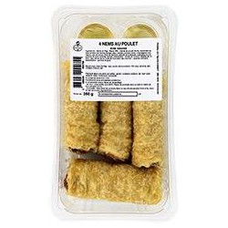 350G Nem Poulet+Sauce Halal Delices Oriental
