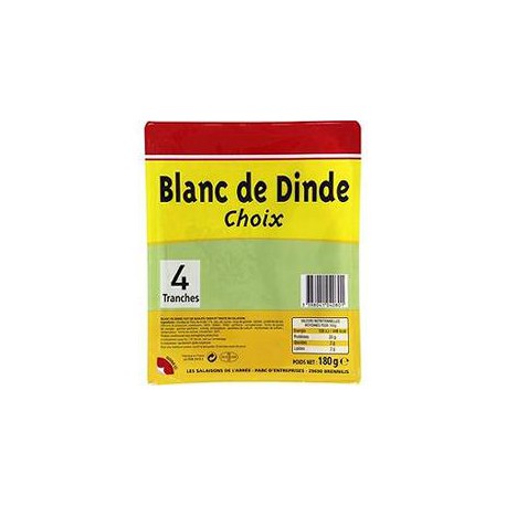 180G 4 Tranches Blanc De Dinde