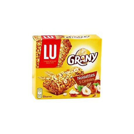 Lu Grany Barre Noisette 125G