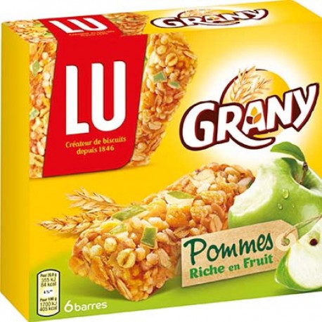 125G Grany Barre Pomme Verte Lu Grany