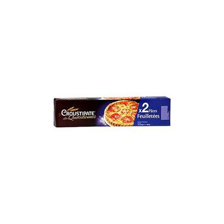 460G Lot 2 Pate Feuilletee Matiere Grasse Vegetale Croustipat