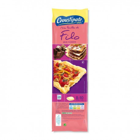250G Pate A Filo Croustipate Croustipat