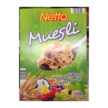 Netto Muesli Croustillan.750G