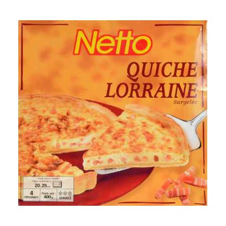 Netto Quiche Lorraine 400G