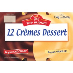 T.Budget Creme Dessert 12X125G